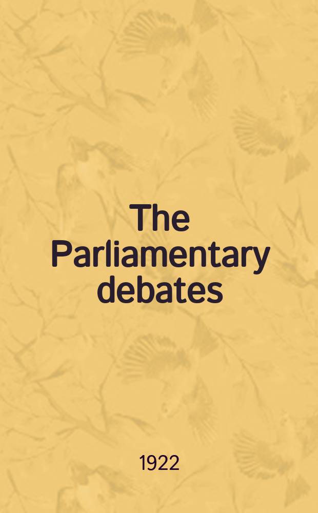 The Parliamentary debates (Hansard) : Official report ... of the ...Parliament of the United Kingdom of Great Britain and Northern Ireland. Vol.159, №17