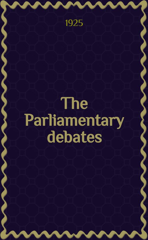 The Parliamentary debates (Hansard) : Official report ... of the ...Parliament of the United Kingdom of Great Britain and Northern Ireland. Vol.181, №32