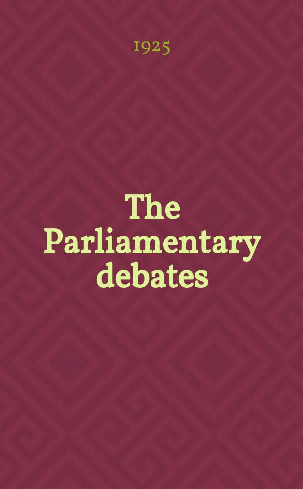 The Parliamentary debates (Hansard) : Official report ... of the ...Parliament of the United Kingdom of Great Britain and Northern Ireland. Vol.183, №57
