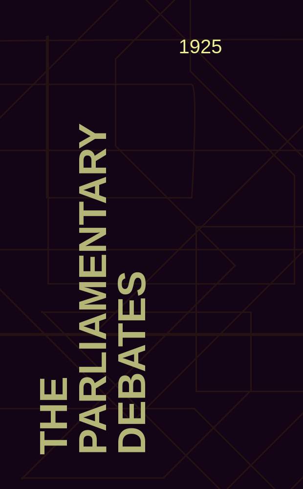 The Parliamentary debates (Hansard) : Official report ... of the ...Parliament of the United Kingdom of Great Britain and Northern Ireland. Vol.187, №121
