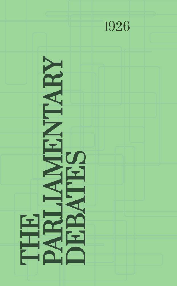 The Parliamentary debates (Hansard) : Official report ... of the ...Parliament of the United Kingdom of Great Britain and Northern Ireland. Vol.192, №24
