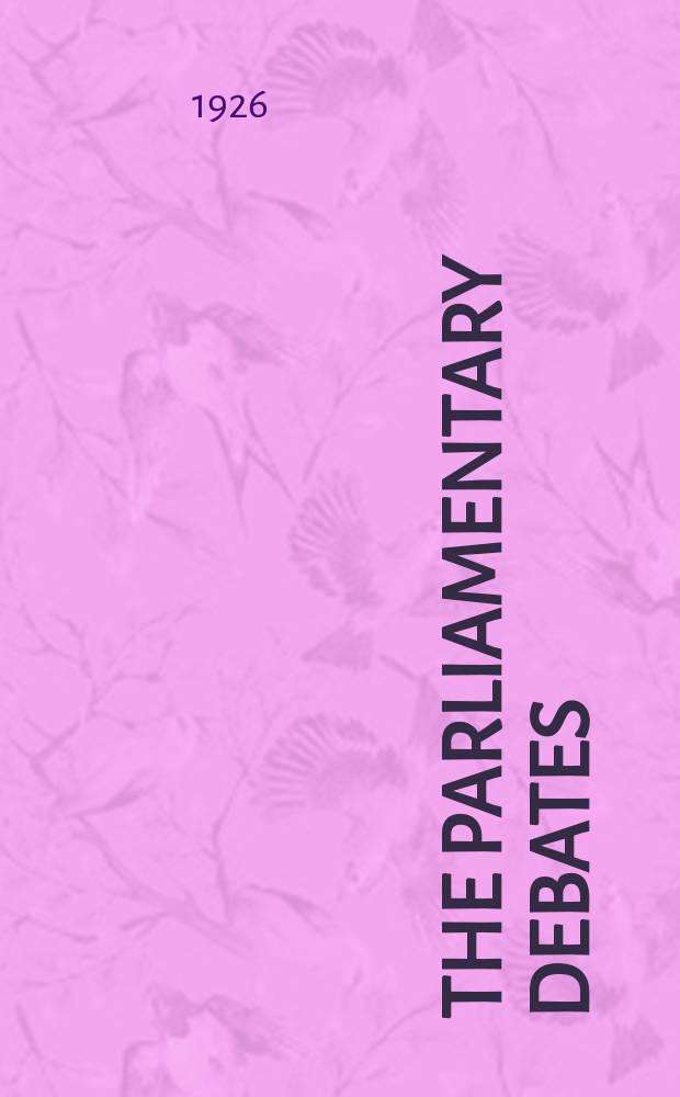 The Parliamentary debates (Hansard) : Official report ... of the ...Parliament of the United Kingdom of Great Britain and Northern Ireland. Vol.194, №45