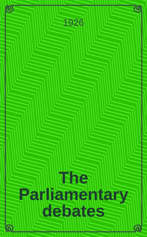 The Parliamentary debates (Hansard) : Official report ... of the ...Parliament of the United Kingdom of Great Britain and Northern Ireland. Vol.200, №150