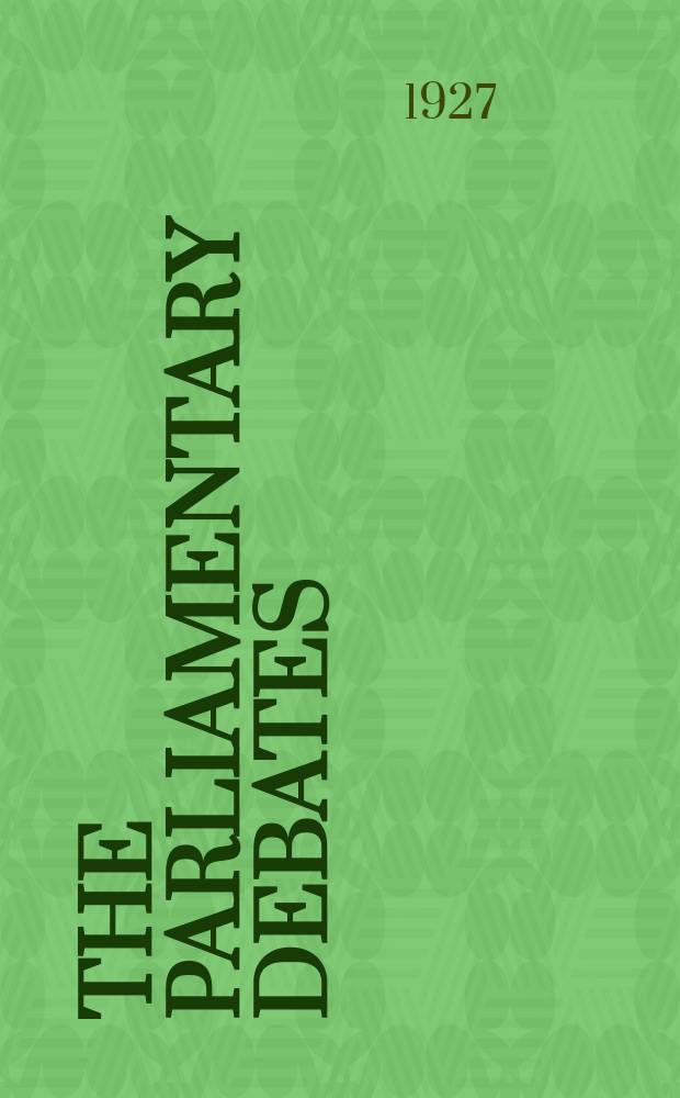 The Parliamentary debates (Hansard) : Official report ... of the ...Parliament of the United Kingdom of Great Britain and Northern Ireland. Vol.203, №24