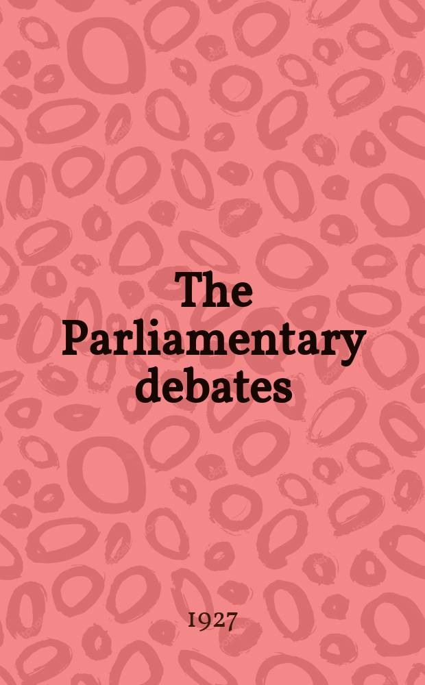 The Parliamentary debates (Hansard) : Official report ... of the ...Parliament of the United Kingdom of Great Britain and Northern Ireland. Vol.204, №34