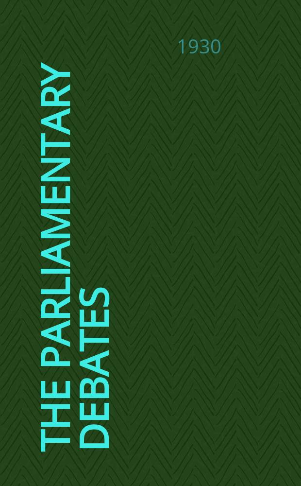 The Parliamentary debates (Hansard) : Official report ... of the ...Parliament of the United Kingdom of Great Britain and Northern Ireland. Vol.241, №170