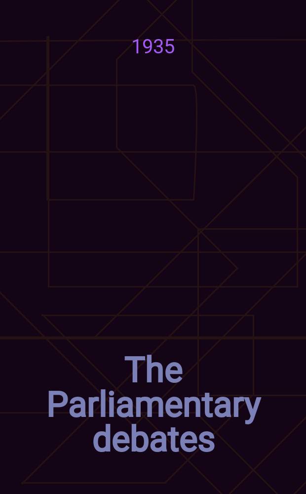 The Parliamentary debates (Hansard) : Official report ... of the ...Parliament of the United Kingdom of Great Britain and Northern Ireland. Vol.299, №67