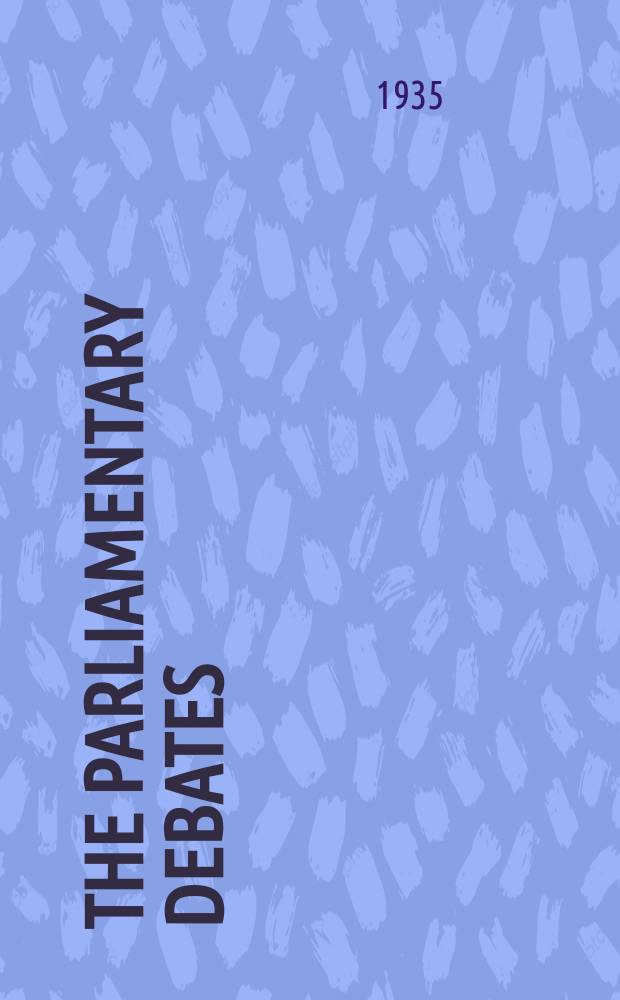The Parliamentary debates (Hansard) : Official report ... of the ...Parliament of the United Kingdom of Great Britain and Northern Ireland. Vol.300, №77
