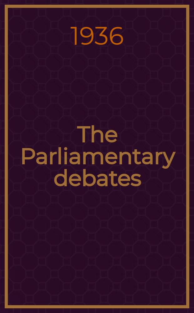 The Parliamentary debates (Hansard) : Official report ... of the ...Parliament of the United Kingdom of Great Britain and Northern Ireland. Vol.311, №79