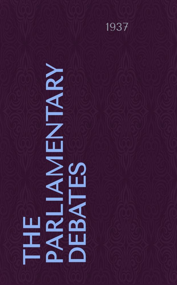 The Parliamentary debates (Hansard) : Official report ... of the ...Parliament of the United Kingdom of Great Britain and Northern Ireland. Vol.319, №47