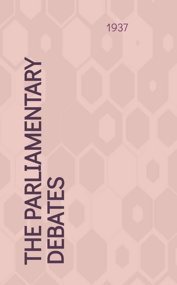 The Parliamentary debates (Hansard) : Official report ... of the ...Parliament of the United Kingdom of Great Britain and Northern Ireland. Vol.320, №57