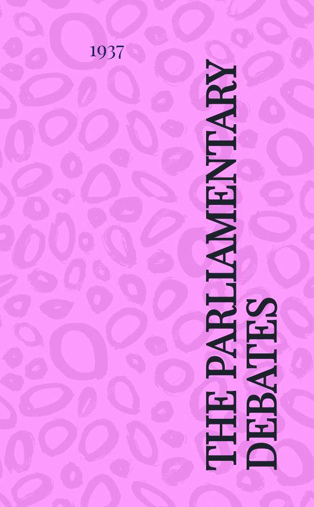 The Parliamentary debates (Hansard) : Official report ... of the ...Parliament of the United Kingdom of Great Britain and Northern Ireland. Vol.321, №79