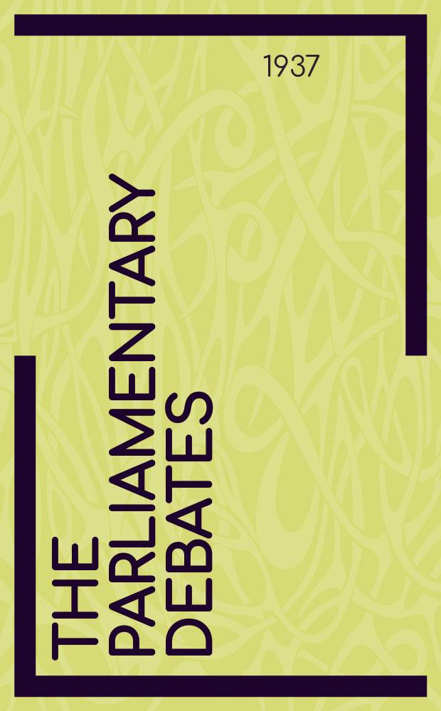 The Parliamentary debates (Hansard) : Official report ... of the ...Parliament of the United Kingdom of Great Britain and Northern Ireland. Vol.322, №91
