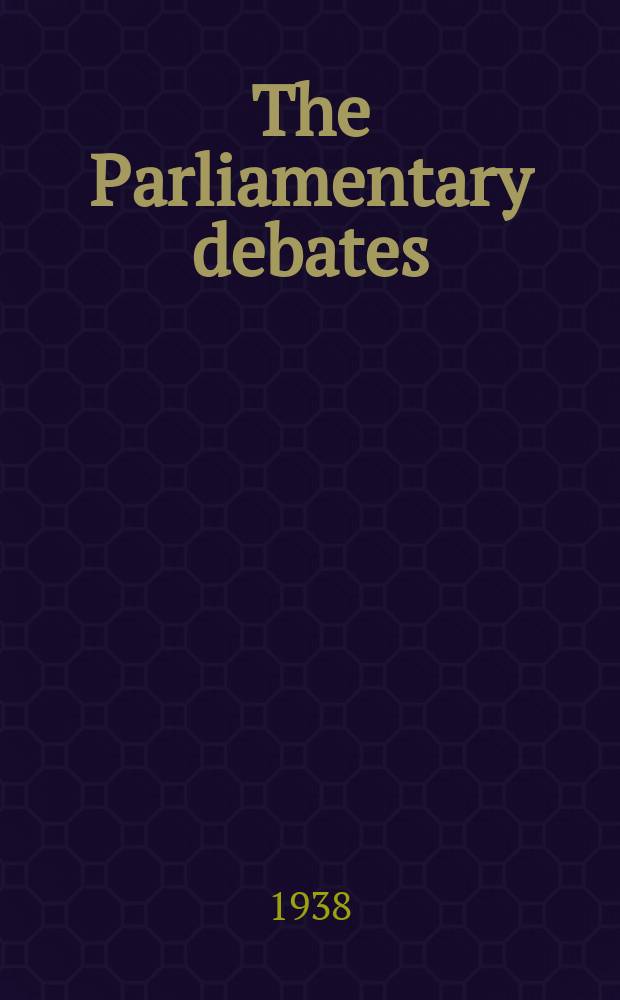The Parliamentary debates (Hansard) : Official report ... of the ...Parliament of the United Kingdom of Great Britain and Northern Ireland. Vol.336, №125