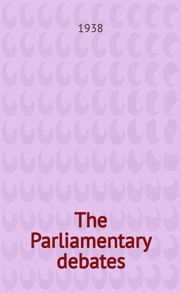 The Parliamentary debates (Hansard) : Official report ... of the ...Parliament of the United Kingdom of Great Britain and Northern Ireland. Vol.339, №160