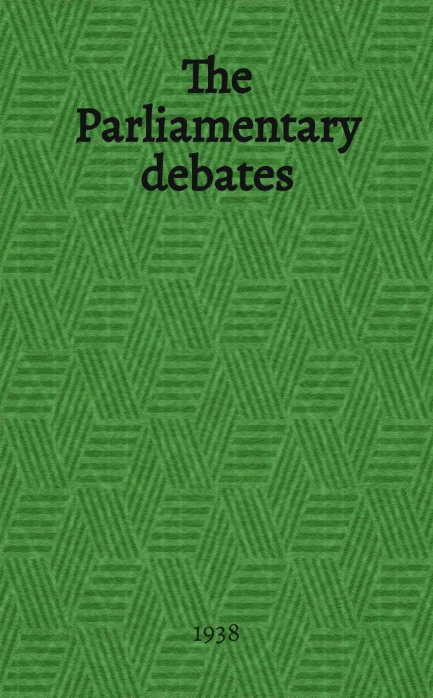 The Parliamentary debates (Hansard) : Official report ... of the ...Parliament of the United Kingdom of Great Britain and Northern Ireland. Vol.340, №165