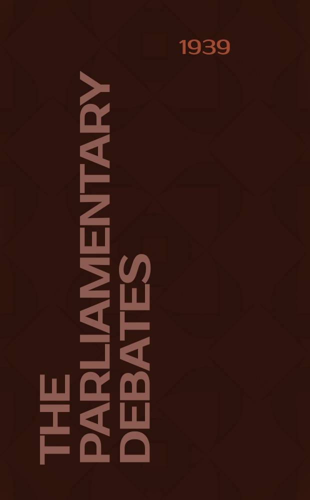 The Parliamentary debates (Hansard) : Official report ... of the ...Parliament of the United Kingdom of Great Britain and Northern Ireland. Vol.350, №150