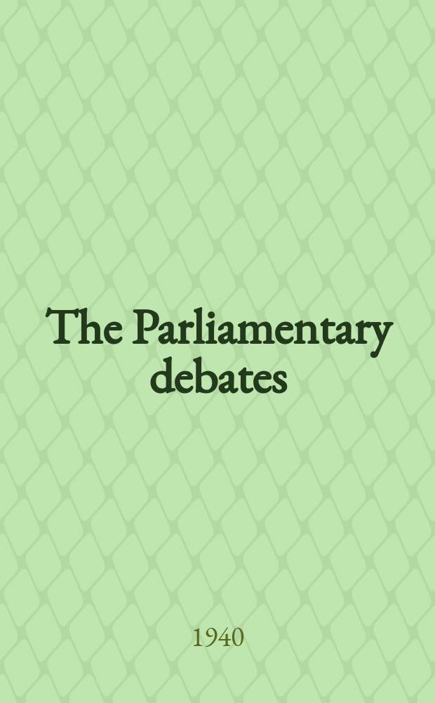 The Parliamentary debates (Hansard) : Official report ... of the ...Parliament of the United Kingdom of Great Britain and Northern Ireland. Vol.359, №53