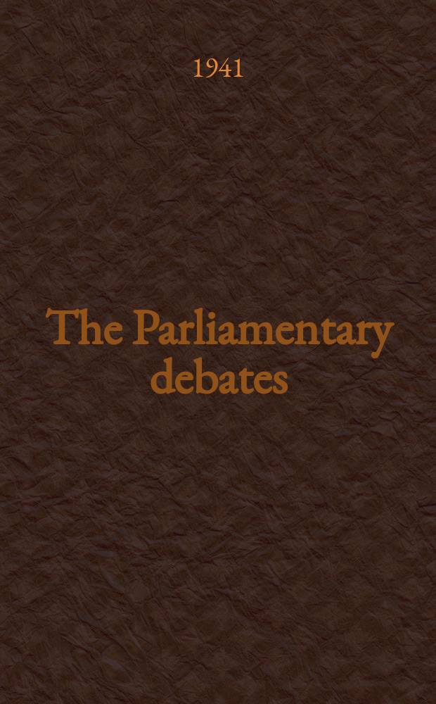 The Parliamentary debates (Hansard) : Official report ... of the ...Parliament of the United Kingdom of Great Britain and Northern Ireland. Vol.371, №52
