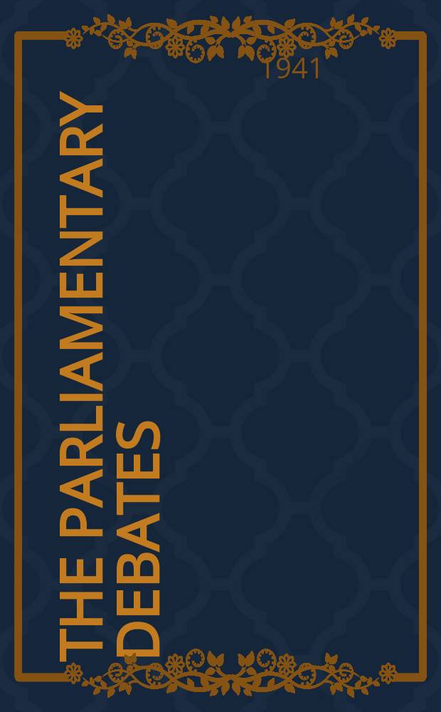 The Parliamentary debates (Hansard) : Official report ... of the ...Parliament of the United Kingdom of Great Britain and Northern Ireland. Vol.374, №111