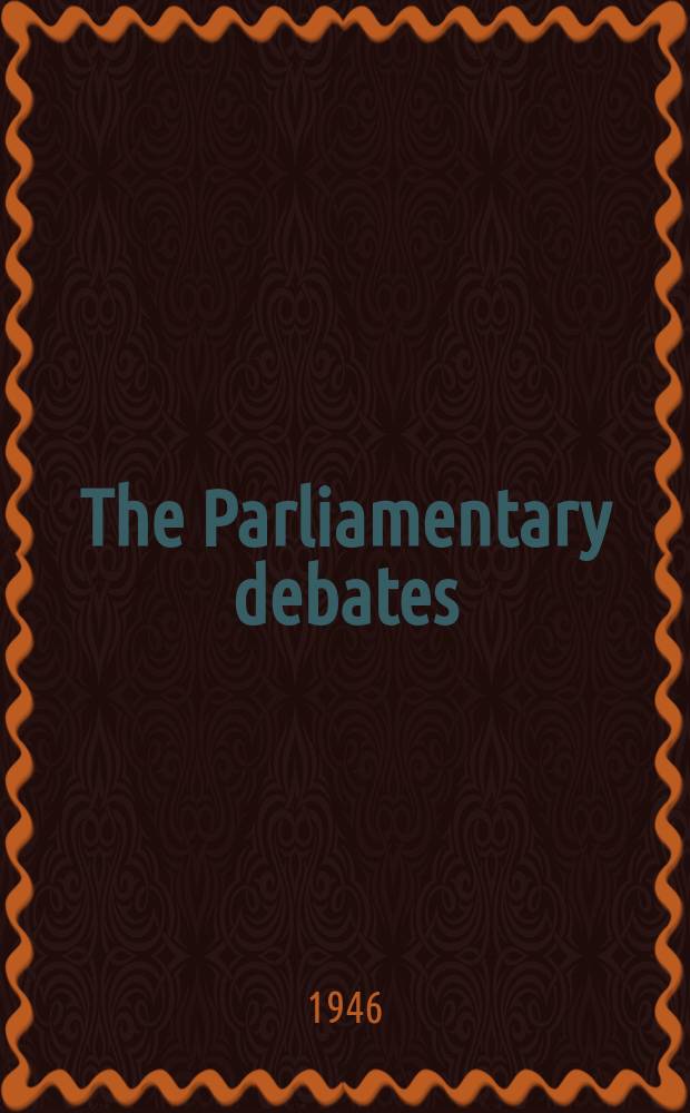 The Parliamentary debates (Hansard) : Official report ... of the ...Parliament of the United Kingdom of Great Britain and Northern Ireland. Vol.422, №131