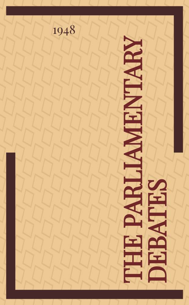 The Parliamentary debates (Hansard) : Official report ... of the ...Parliament of the United Kingdom of Great Britain and Northern Ireland. Vol.449, №101