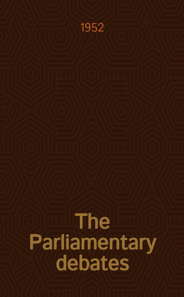 The Parliamentary debates (Hansard) : Official report ... of the ...Parliament of the United Kingdom of Great Britain and Northern Ireland. Vol.495, №31