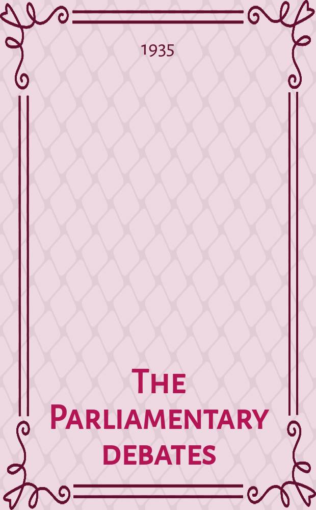 The Parliamentary debates (Hansard) : Official report ... of the ...Parliament of the United Kingdom of Great Britain and Northern Ireland. Vol.304, №144