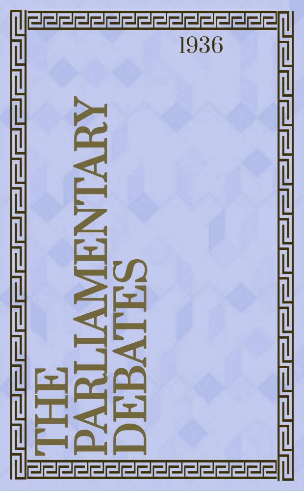 The Parliamentary debates (Hansard) : Official report ... of the ...Parliament of the United Kingdom of Great Britain and Northern Ireland. Vol.310, №58