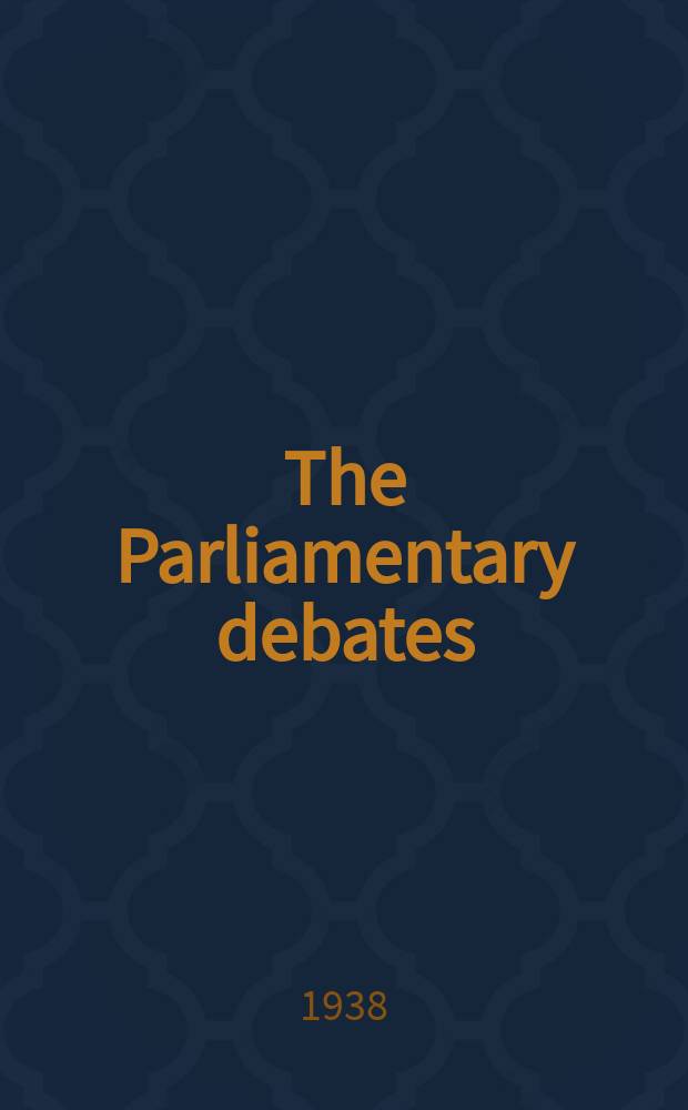 The Parliamentary debates (Hansard) : Official report ... of the ...Parliament of the United Kingdom of Great Britain and Northern Ireland. Vol.335, №100