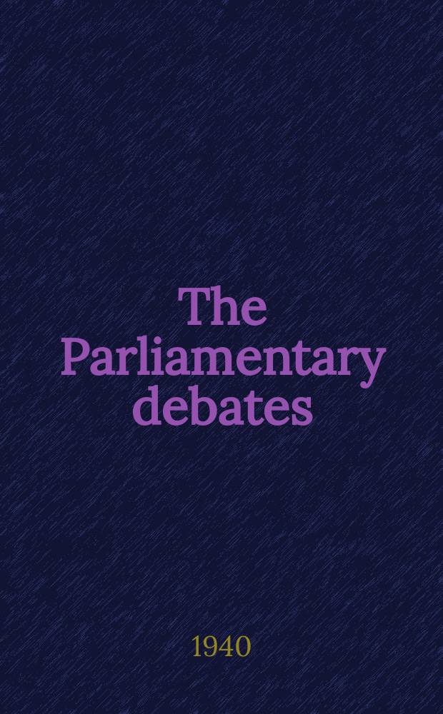 The Parliamentary debates (Hansard) : Official report ... of the ...Parliament of the United Kingdom of Great Britain and Northern Ireland. Vol.356, №12
