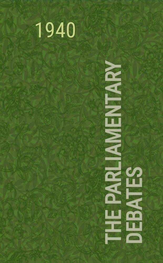 The Parliamentary debates (Hansard) : Official report ... of the ...Parliament of the United Kingdom of Great Britain and Northern Ireland. Vol.357, №28