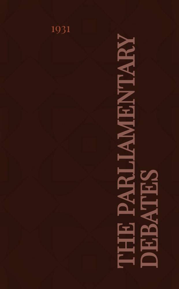 The Parliamentary debates (Hansard) : Official report ... of the ...Parliament of the United Kingdom of Great Britain and Northern Ireland. Vol.260, №18
