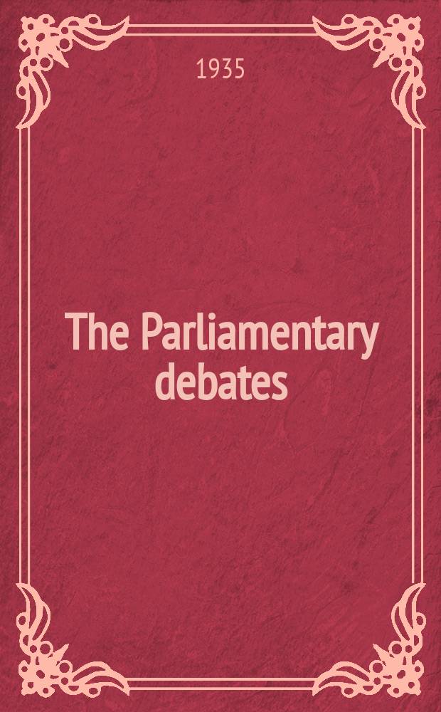 The Parliamentary debates (Hansard) : Official report ... of the ...Parliament of the United Kingdom of Great Britain and Northern Ireland. Vol.298, №44