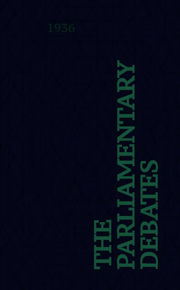 The Parliamentary debates (Hansard) : Official report ... of the ...Parliament of the United Kingdom of Great Britain and Northern Ireland. Vol.318, №23