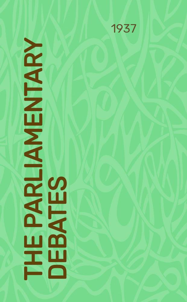 The Parliamentary debates (Hansard) : Official report ... of the ...Parliament of the United Kingdom of Great Britain and Northern Ireland. Vol.321, №68