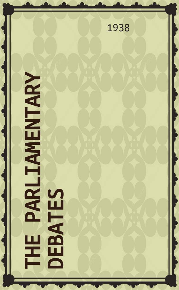 The Parliamentary debates (Hansard) : Official report ... of the ...Parliament of the United Kingdom of Great Britain and Northern Ireland. Vol.332, №60