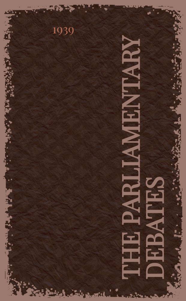 The Parliamentary debates (Hansard) : Official report ... of the ...Parliament of the United Kingdom of Great Britain and Northern Ireland. Vol.347, №101