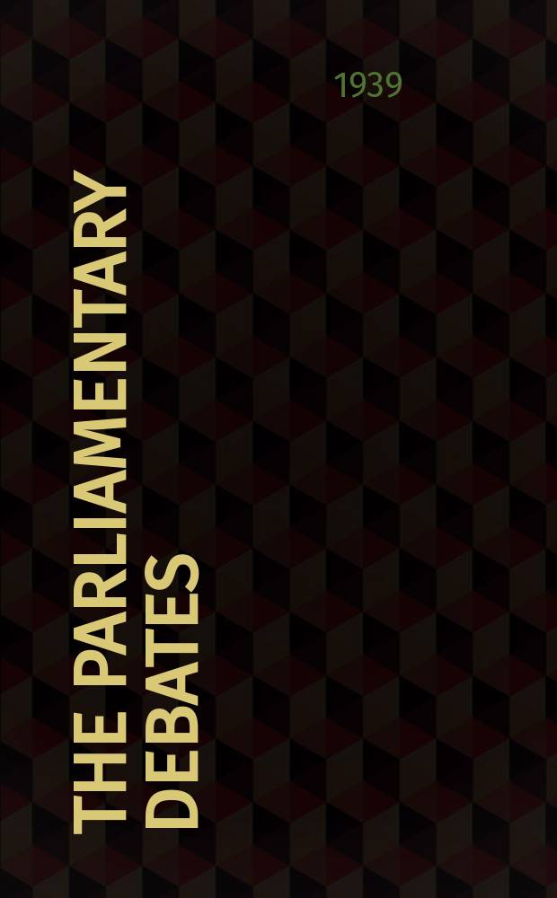 The Parliamentary debates (Hansard) : Official report ... of the ...Parliament of the United Kingdom of Great Britain and Northern Ireland. Vol.350, №149