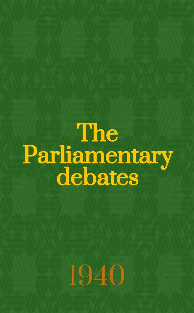 The Parliamentary debates (Hansard) : Official report ... of the ...Parliament of the United Kingdom of Great Britain and Northern Ireland. Vol.362, №79