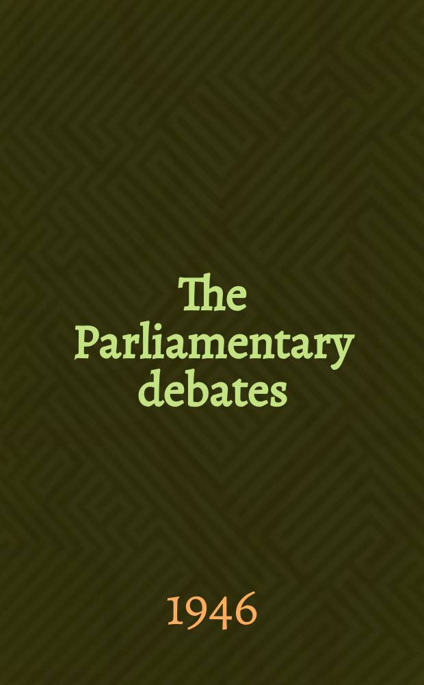 The Parliamentary debates (Hansard) : Official report ... of the ...Parliament of the United Kingdom of Great Britain and Northern Ireland. Vol.430, №4