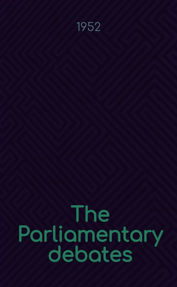 The Parliamentary debates (Hansard) : Official report ... of the ...Parliament of the United Kingdom of Great Britain and Northern Ireland. Vol.508, №18