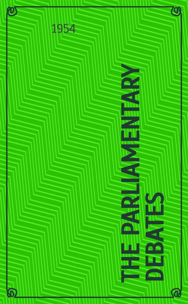 The Parliamentary debates (Hansard) : Official report ... of the ...Parliament of the United Kingdom of Great Britain and Northern Ireland. Vol.527, №102
