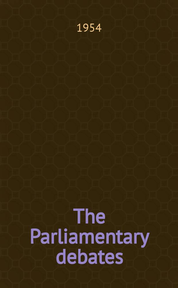 The Parliamentary debates (Hansard) : Official report ... of the ...Parliament of the United Kingdom of Great Britain and Northern Ireland. Vol.523, №50