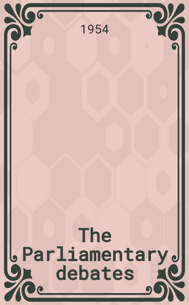The Parliamentary debates (Hansard) : Official report ... of the ...Parliament of the United Kingdom of Great Britain and Northern Ireland. Vol.524, №71