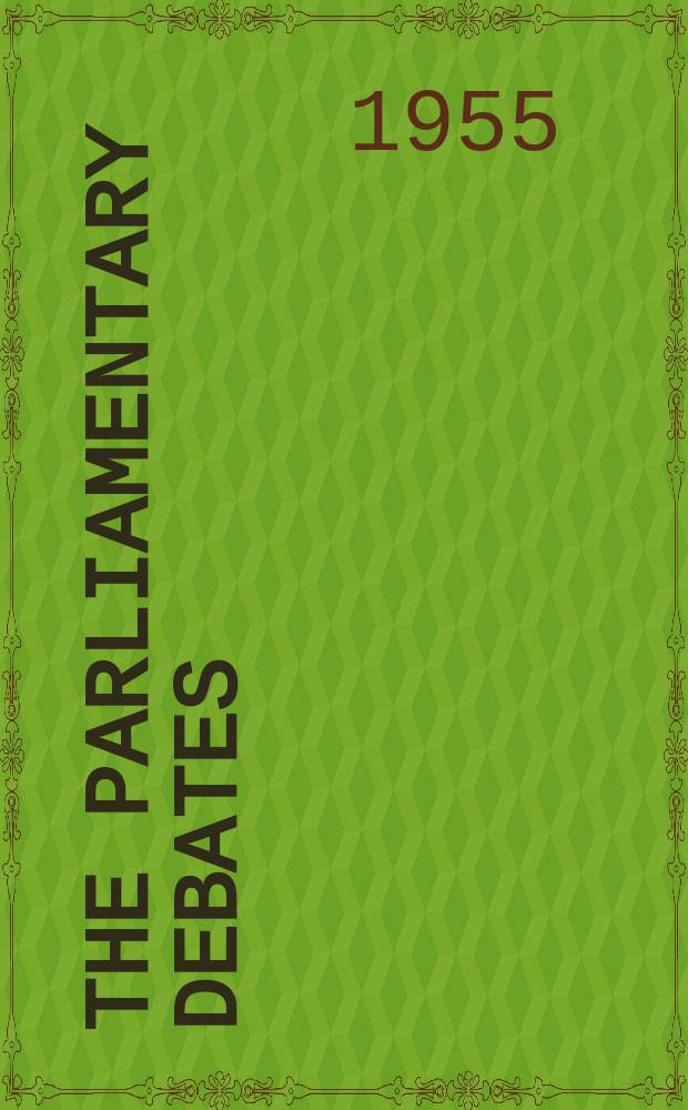 The Parliamentary debates (Hansard) : Official report ... of the ...Parliament of the United Kingdom of Great Britain and Northern Ireland. Vol.540, №72