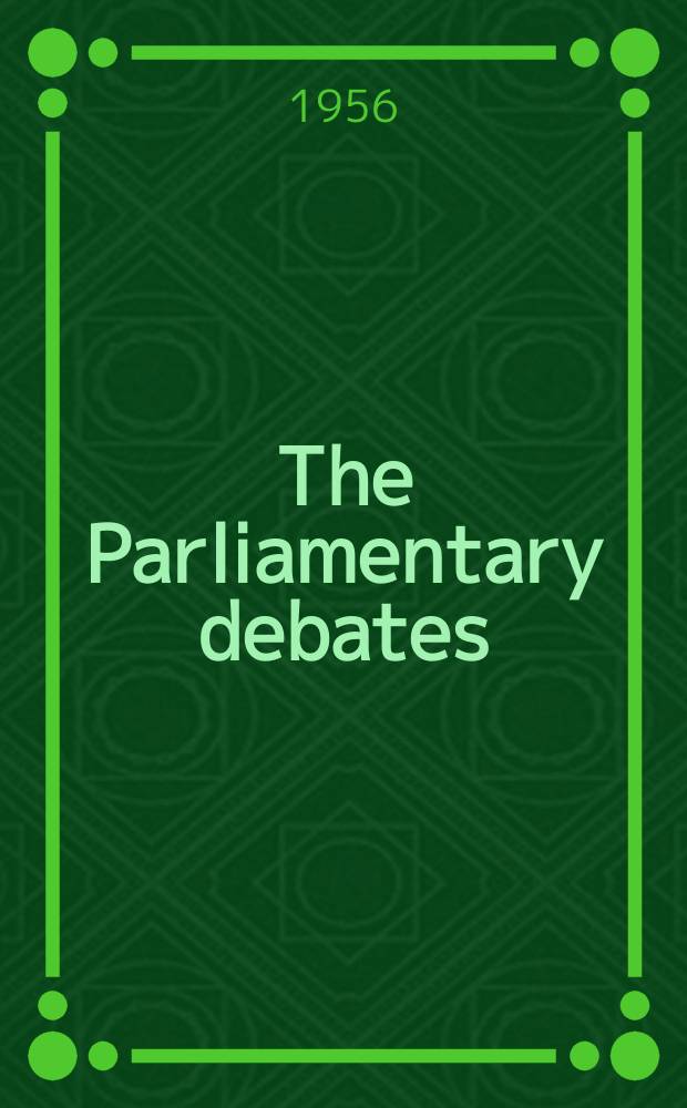 The Parliamentary debates (Hansard) : Official report ... of the ...Parliament of the United Kingdom of Great Britain and Northern Ireland. Vol.550, №119