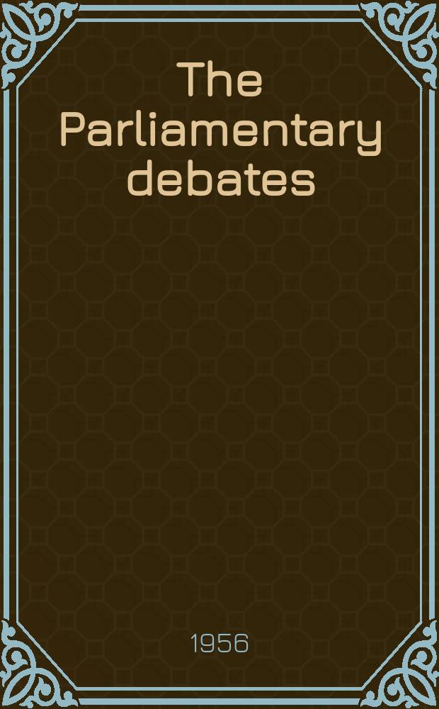 The Parliamentary debates (Hansard) : Official report ... of the ...Parliament of the United Kingdom of Great Britain and Northern Ireland. Vol.561, №16