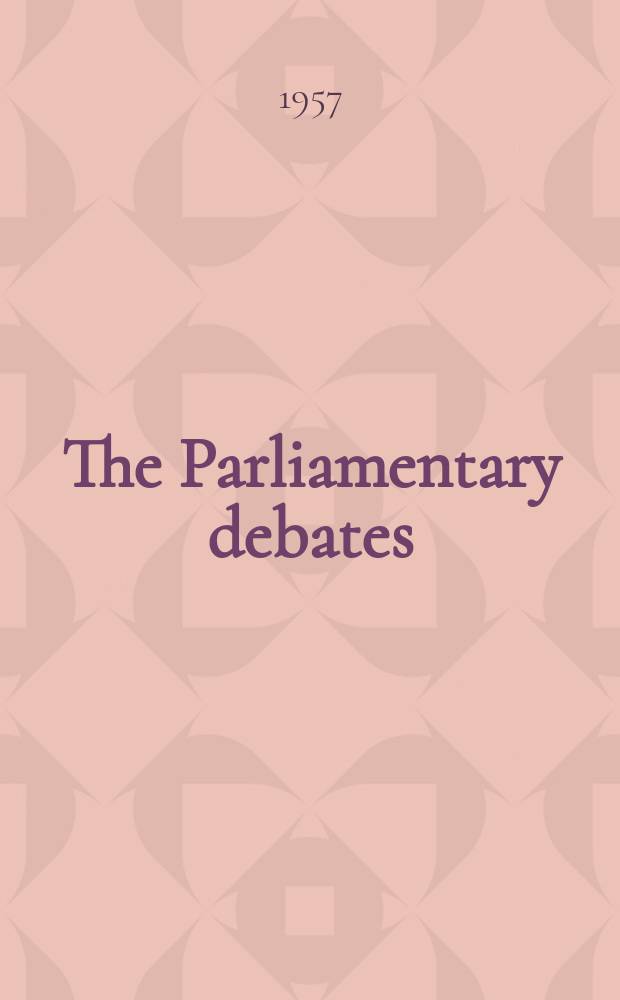The Parliamentary debates (Hansard) : Official report ... of the ...Parliament of the United Kingdom of Great Britain and Northern Ireland. Vol.566, №71