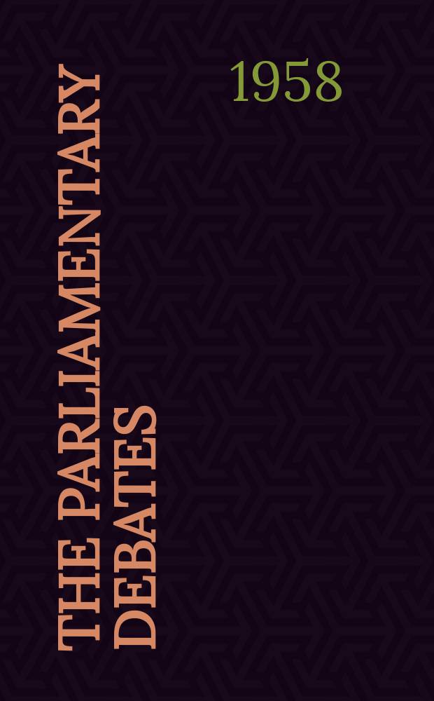 The Parliamentary debates (Hansard) : Official report ... of the ...Parliament of the United Kingdom of Great Britain and Northern Ireland. Vol.594, №9